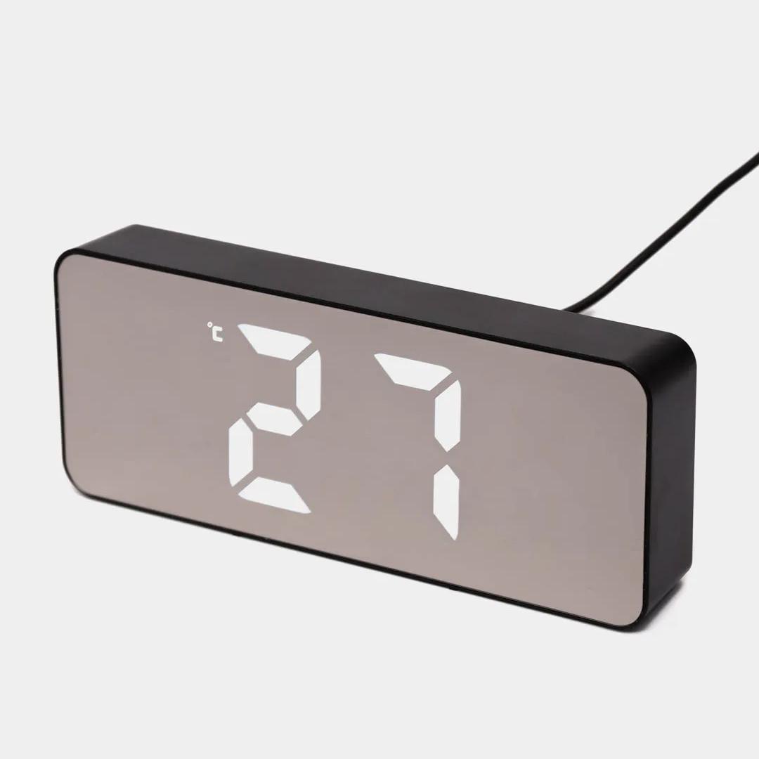 Часы настольные Gaosiio DS-3821L LED с термометром Белый (1010548-Black-3) - фото 3 Часы настольные Gaosiio DS-3821L LED с термометром Белый (1010548-Black-3) - фото 3