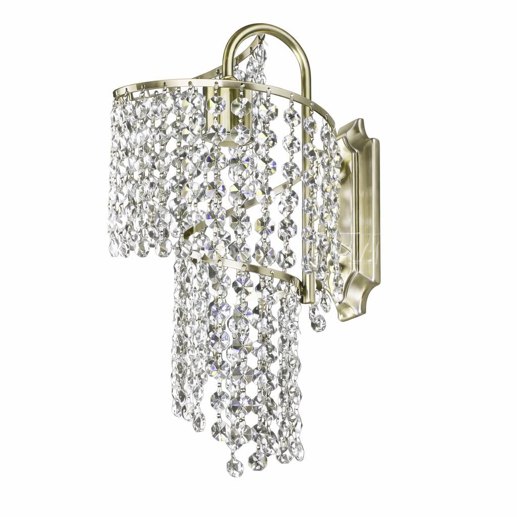 Бра кришталеве Прометей P5-E0776/1W AB Античний бронза  (32695271)