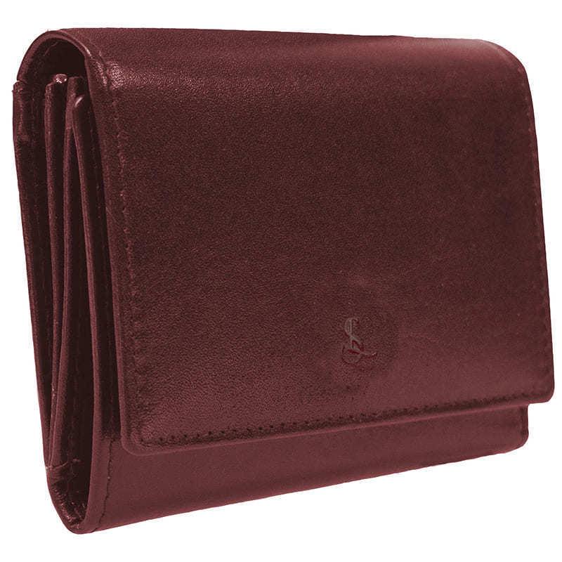 Кошелек женский кожаный SEMI LINE RFID Dark Red (DAS303150)