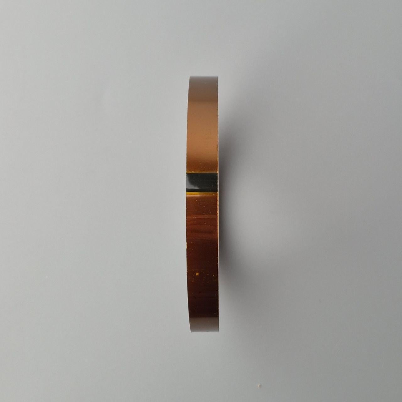 Скотч термостойкий Kapton 10 мм х 33 м 0,05 мм до 200 °C Коричневый (1632)