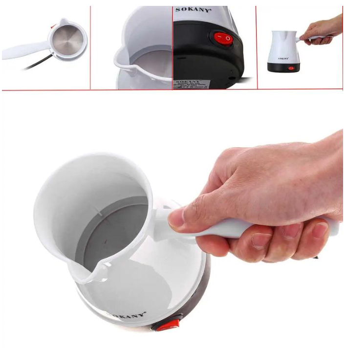 Турецька кавоварка SK-205 з антипригарним покриттям (45438-SK-205_184) - фото 4