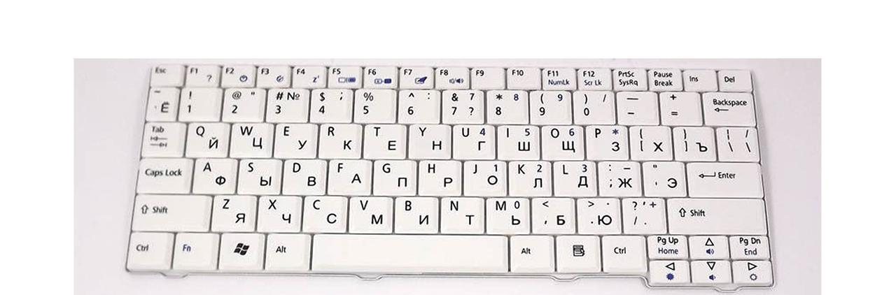 Клавиатура для ноутбука Acer Aspire One P531f матовая (KB.INT00.523)