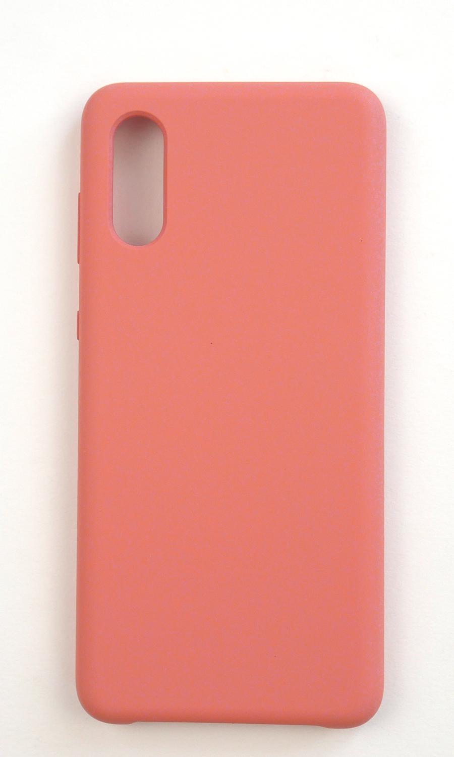 Чехол Jelly Silicone Case Samsung A02/M02 Peach Pink (35)