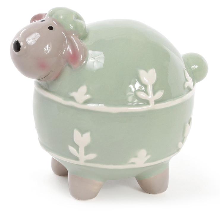 Декоративная статуэтка Овечка 11 см керамическая (BD-834-708)