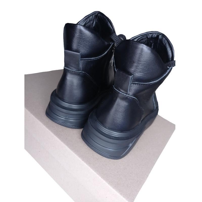 Ботинки женские кожаные Ailinda р. 36 Черный (684-2М) - фото 5 Ботинки женские кожаные Ailinda р. 36 Черный (684-2М) - фото 5