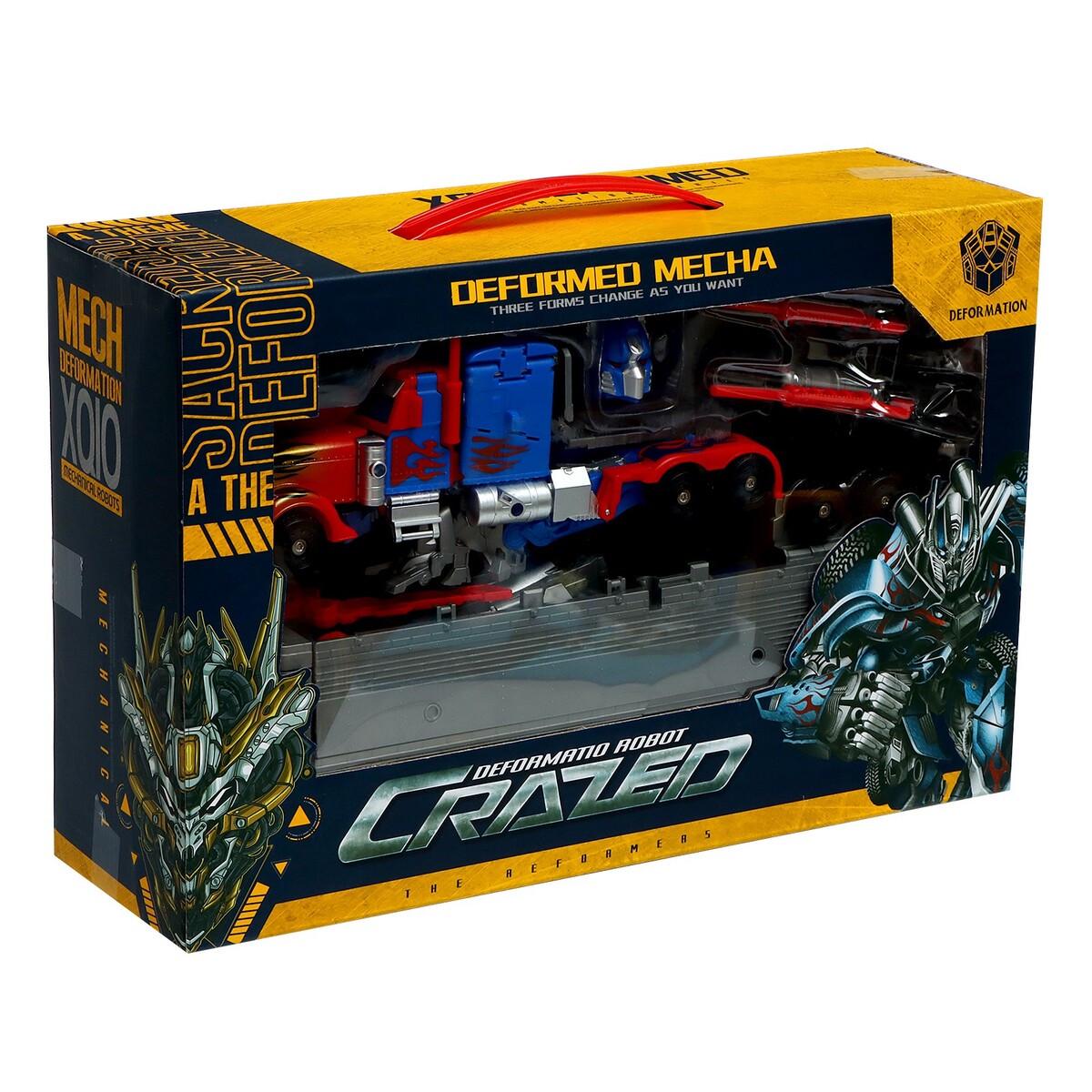 Іграшковий Робот-Трансформер Оптимус Прайм з причепом (28443890) - фото 1