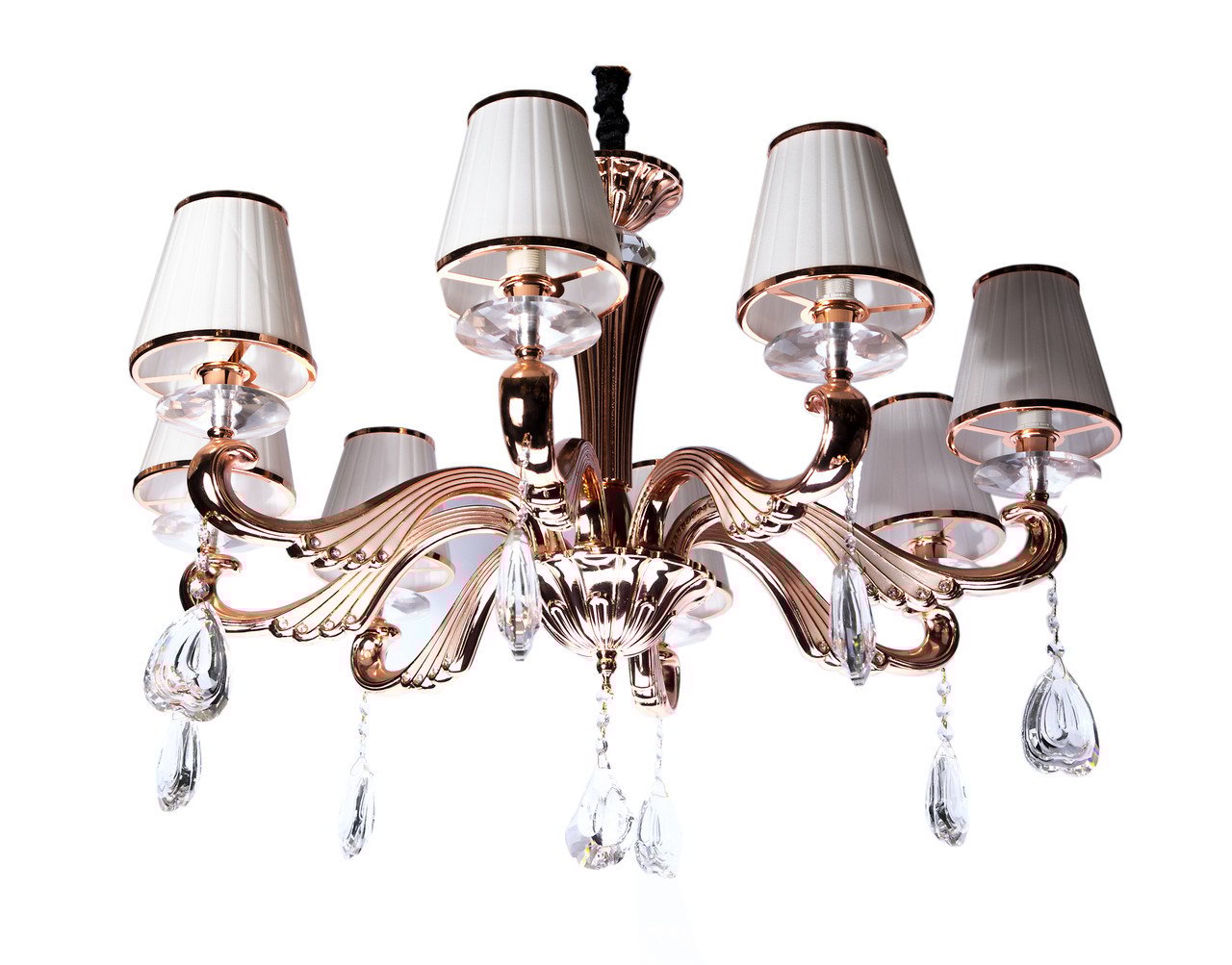 Люстра хрустальная потолочная Sunlight Crystal 9015 на 8 ламп