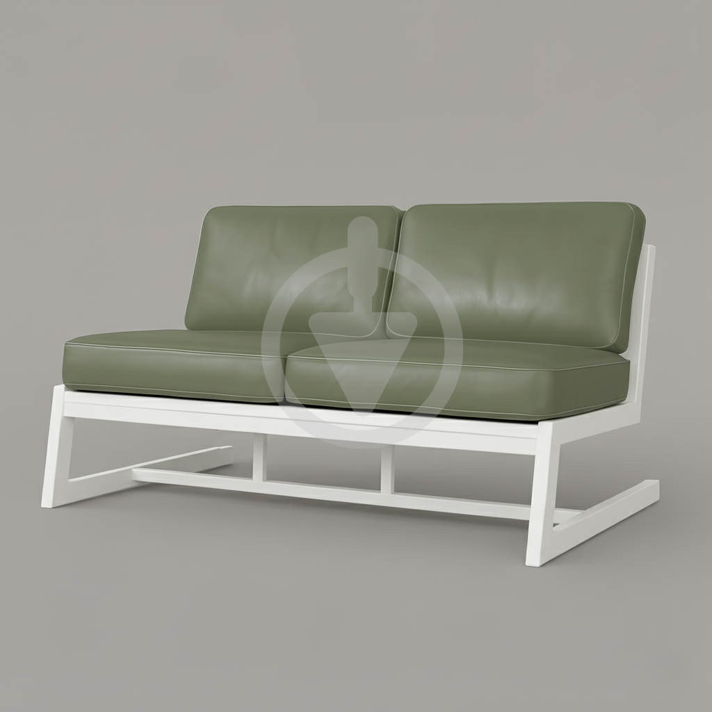 Диван металевий AVVS tech Атлас вуличний лофт екошкіра 156 см Оливковий/Білий (30222937) - фото 1 Диван металевий AVVS tech Атлас вуличний лофт екошкіра 156 см Оливковий/Білий (30222937) - фото 1