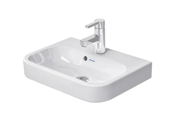 Умывальник DURAVIT Happy D.2 Wondergliss 50х36 см White (07105000001)