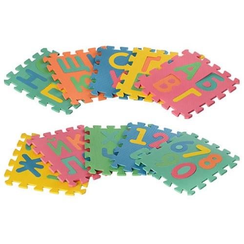 Килимок-мозаїка Metr+ Абетка та цифри розвиваючий (M 2736)