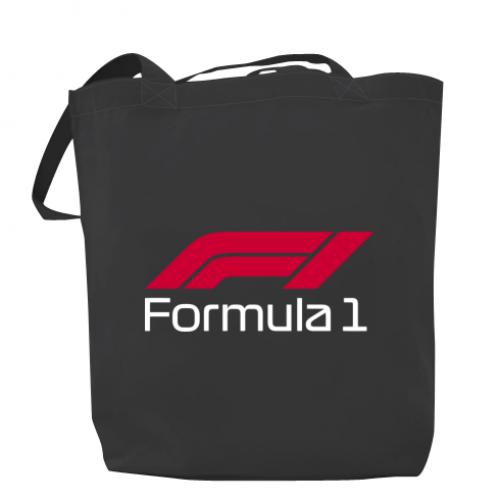 Шоппер Formula 1 37x41 см Темно-серый (7221814-28-138394)