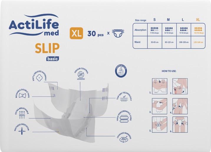 Подгузники для взрослых ActiLife Med basic XL 30 шт. (2644176845) - фото 3