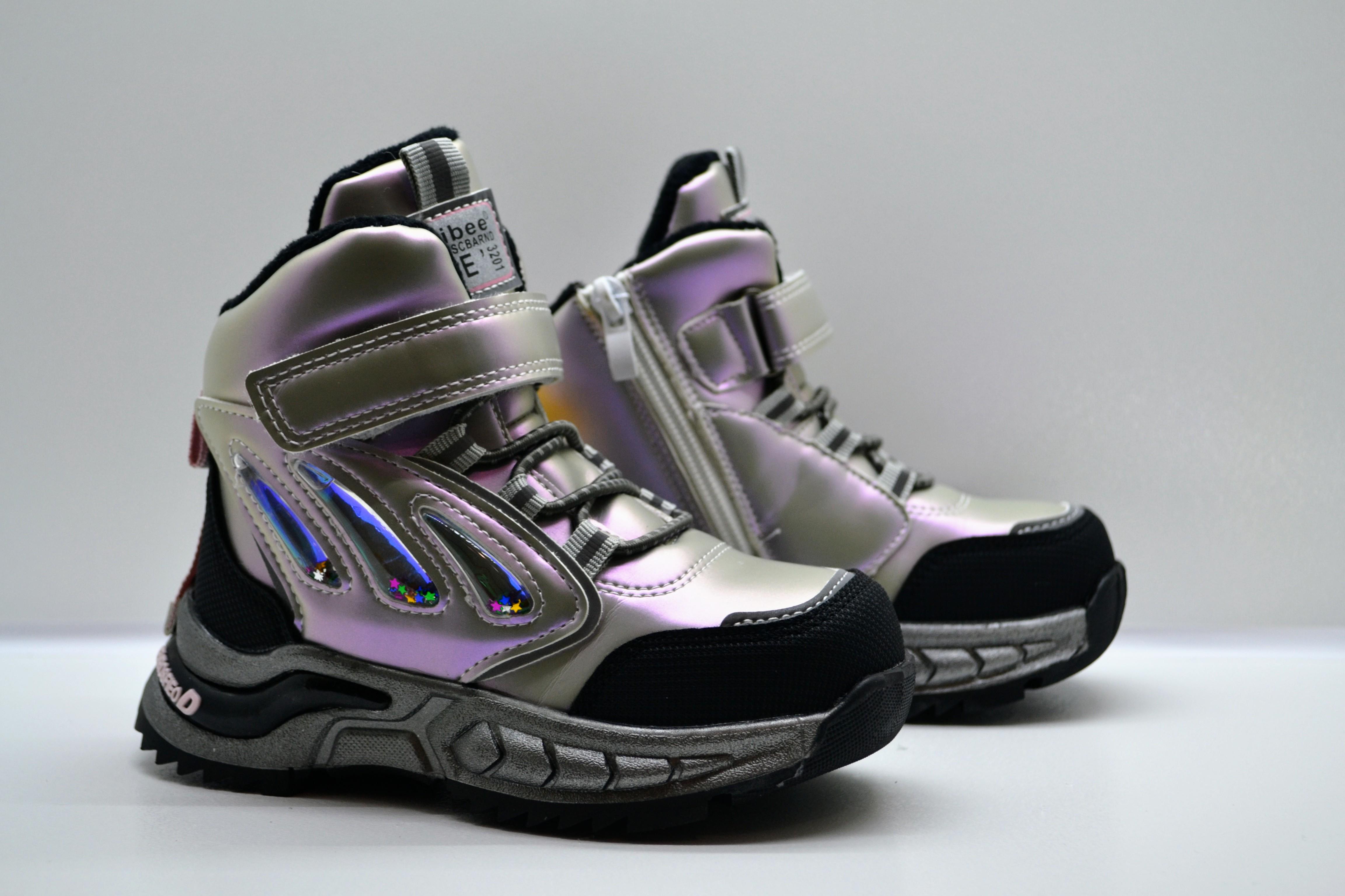 Ботинки зимние Clibee р. 27 Silver (арт.Z689S)