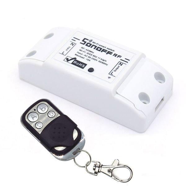 Вимикач бездротовий W-Fi Sonoff RF керування за допомогою пульта
