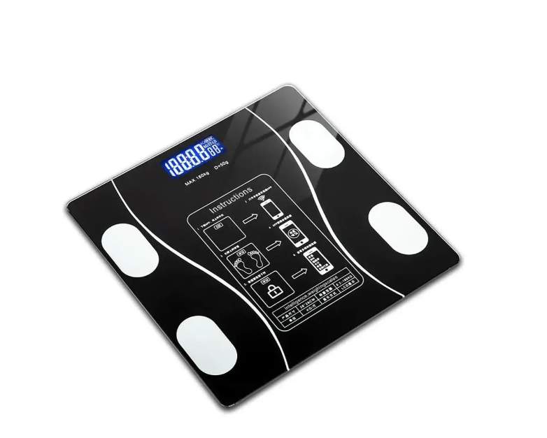 Ваги підлогові Scale One Смарт фітнес Bluetooth 180 кг Чорний (29041763) - фото 2 Ваги підлогові Scale One Смарт фітнес Bluetooth 180 кг Чорний (29041763) - фото 2