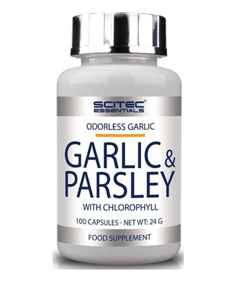 Натуральная добавка Scitec Garlic & Parsley 100 капс. (1255)