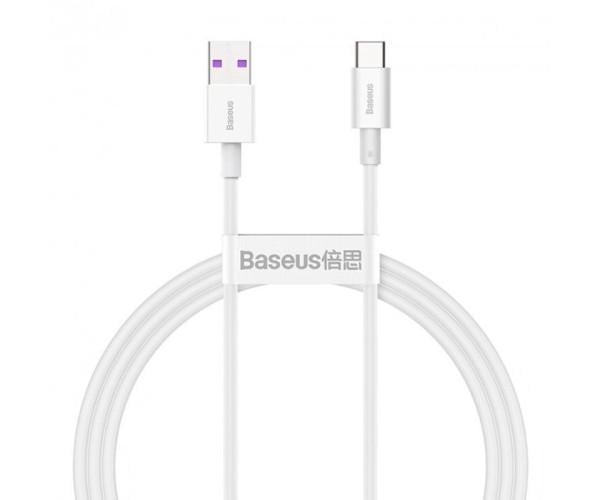 Кабель Data Baseus Superior Series Type-C 66W CATYS-02 1 м White