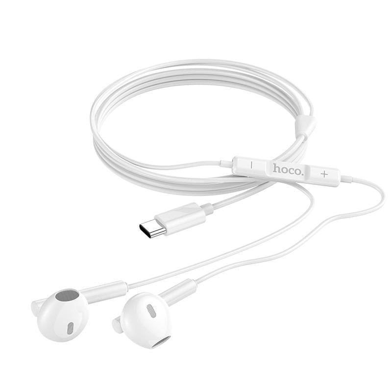 Наушники проводные Hoco M65 Type-C Special Sound с микрофоном Белый (833ec8ba)