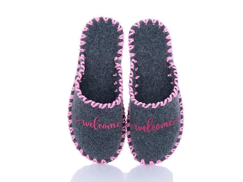 Тапочки фетровые женские VENDS 180 р. 36-37 Серый