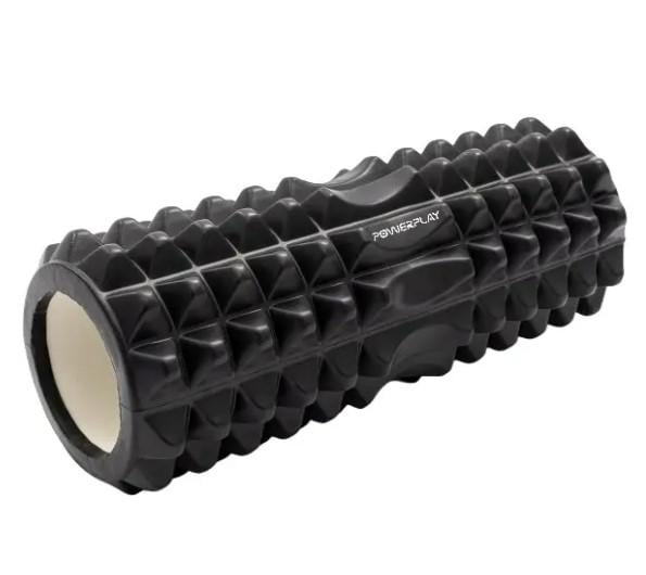 Масажний ролик PowerPlay 4405 EVA Massage Roller 33x12 см Чорний (PP_4405_Black)