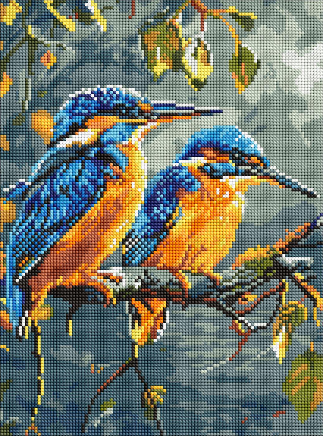 Набір з алмазною мозаїкою Ideyka Скарби природи AMO8083 на підрамнику 30x40 см (MTT-196042)