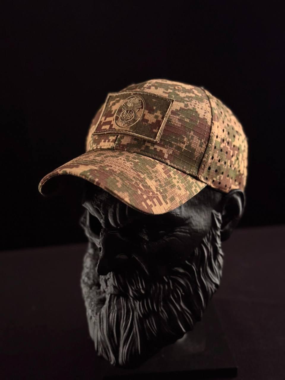 Кепка рип-стоп с велкро и перфорацией FCT Design G-0822 р. 56 Хищник пиксель - фото 2