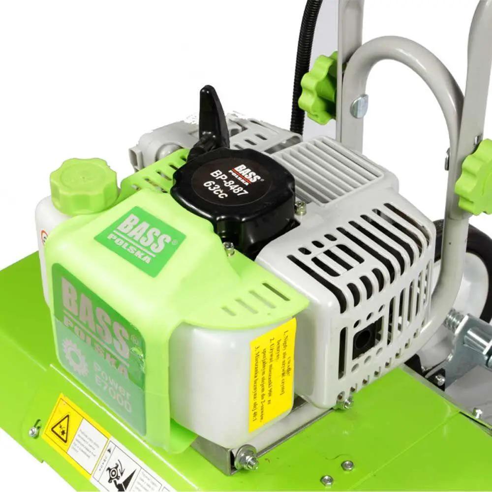 Мотокультиватор бензиновий Bass Polska 4в1 для городу 1,2 л /3,8 к.с. Зелений (28730943) - фото 5