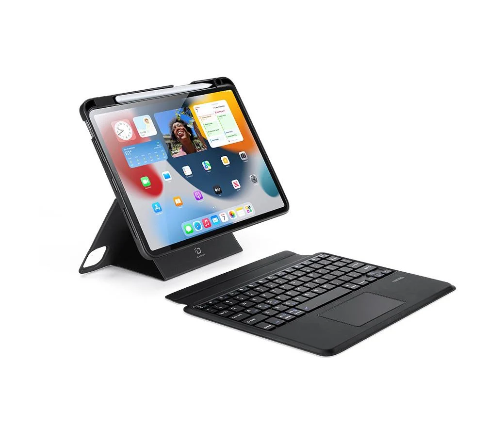 Чехол-клавиатура Dux Ducis Bluetooth 5.0 Keyboard для Apple iPad Pro 11'' 2018/2020/2021/2022 Black с подсветкой (6934913002013)