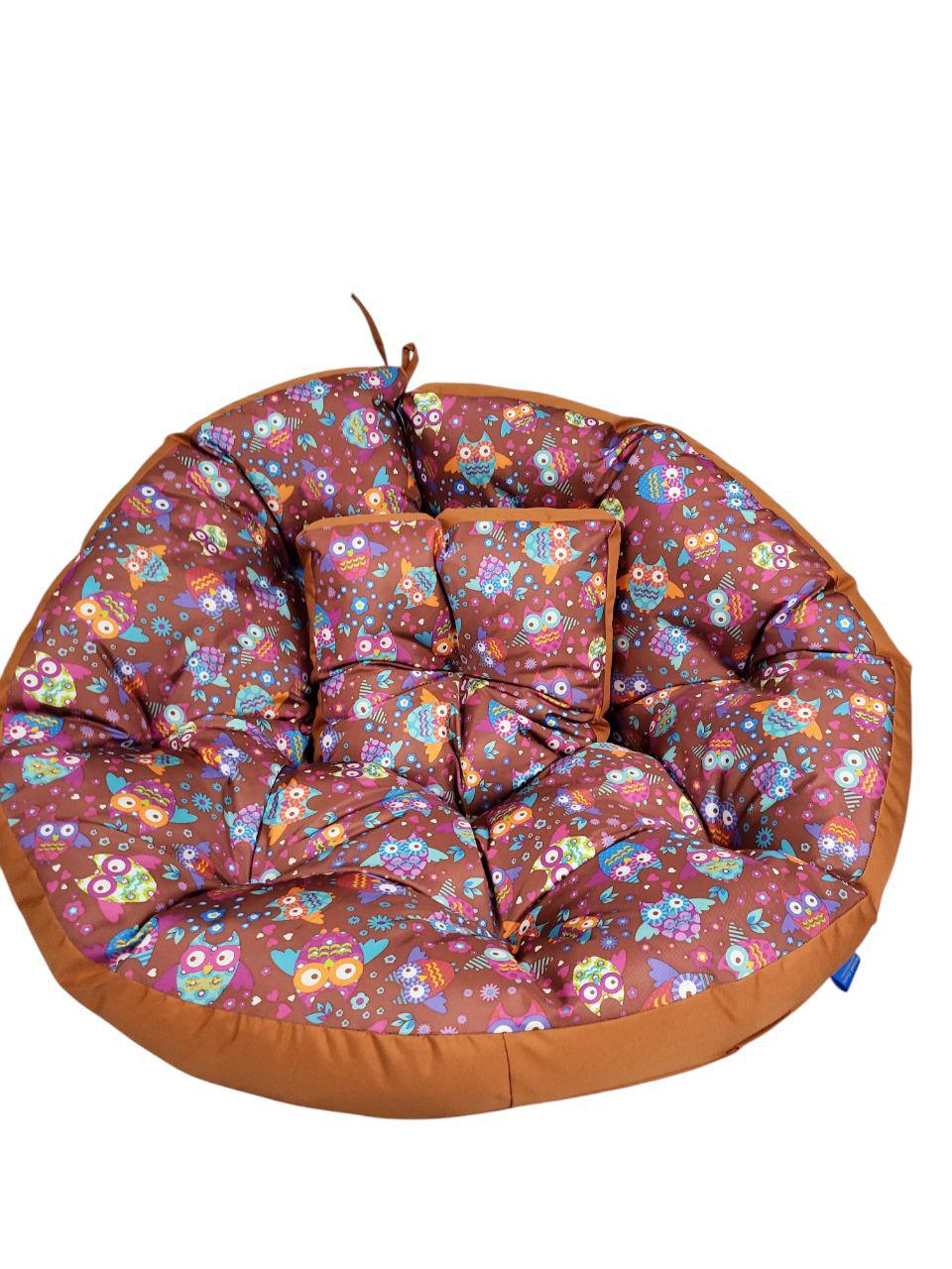 Бескаркасное кресло-трансформер мягкое с принтом Совенок 180х90 см (1459) Бескаркасное кресло-трансформер мягкое с принтом Совенок 180х90 см (1459)