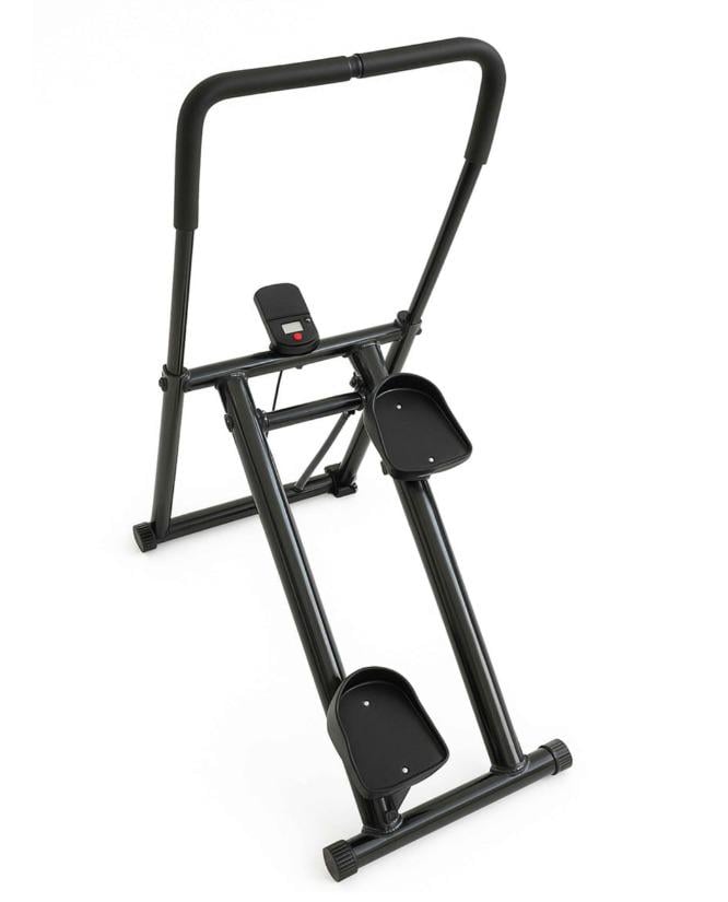 Степпер усиленный из стали для тренировок дома Черный (4045)