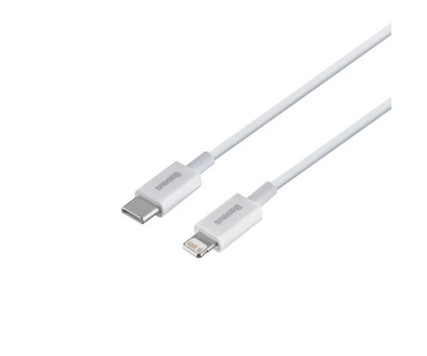 Кабель USB Baseus Catlys Type-C to Lightning PD 20W 0,25 м White