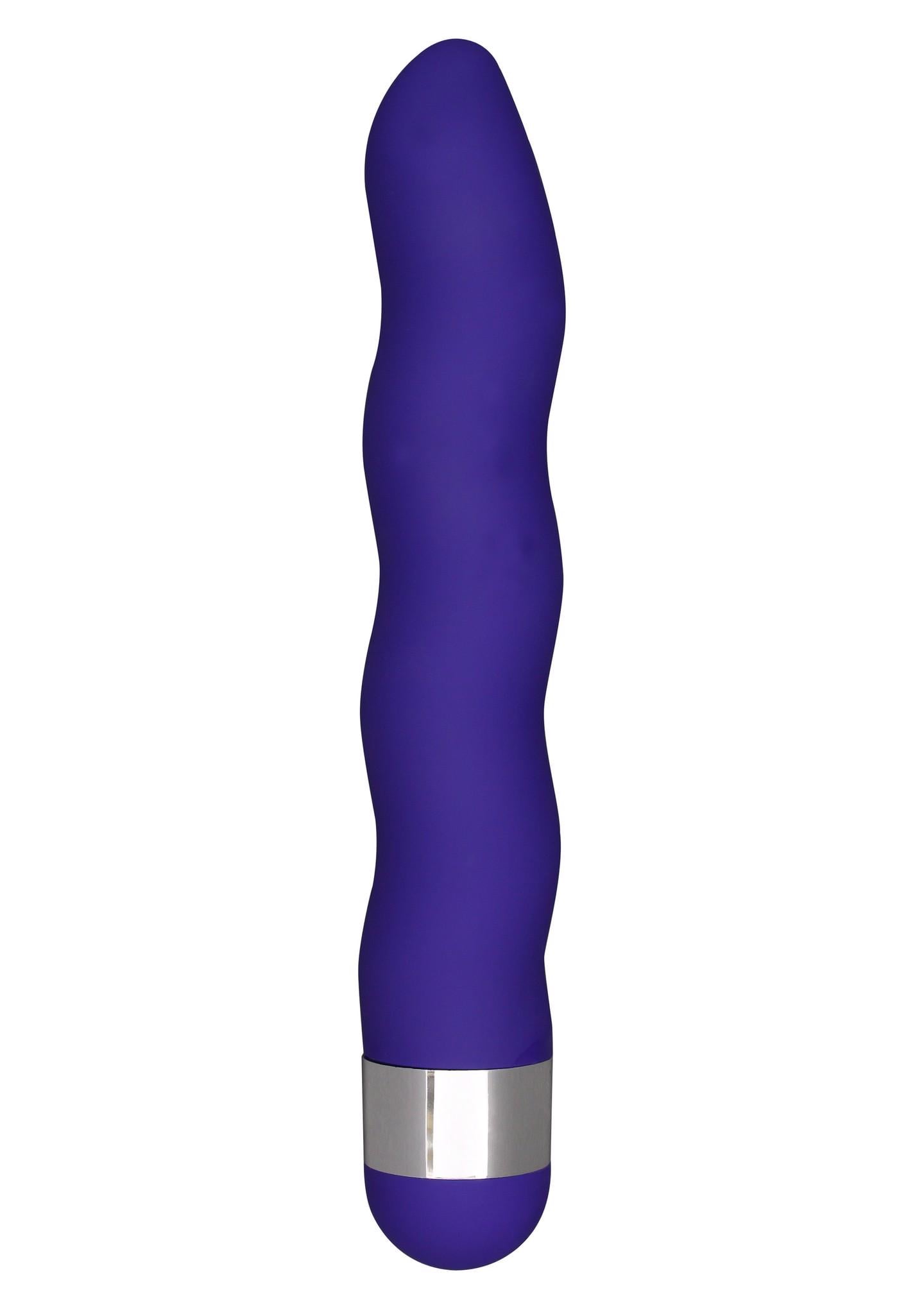 Вібратор у формі хвилі універсальний ToyJoy Funky Wave Viberette Фіолетовий (TJ10408/Purple)