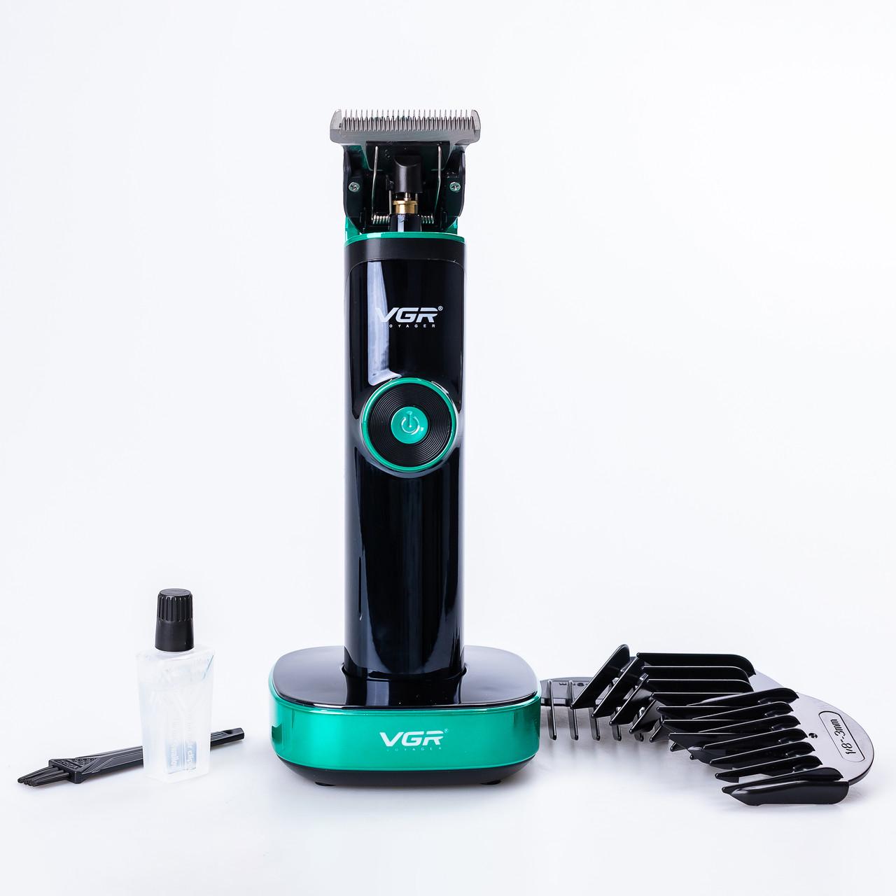 Машинка для стрижки VGR V-671 з насадками (3842) - фото 19 Машинка для стрижки VGR V-671 з насадками (3842) - фото 19