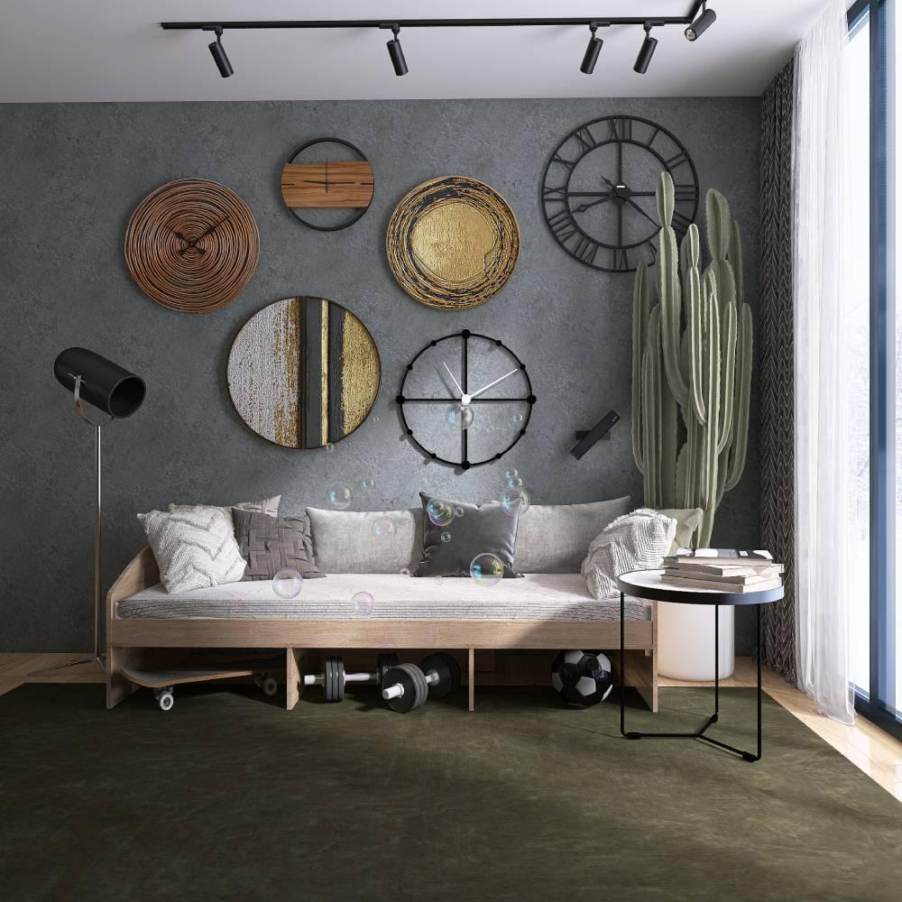 Кровать односпальная Эверест Комфорт 3 без матраса 193х84х59 см Дуб сонома - фото 3