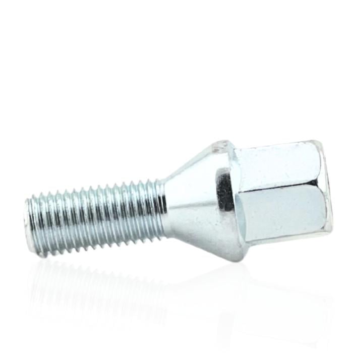 Болт колісний М12x1,5x26 мм конус цинк ключ 17 BMW/Daewoo/Fiat/Nissan/Opel/Renault (35740828)