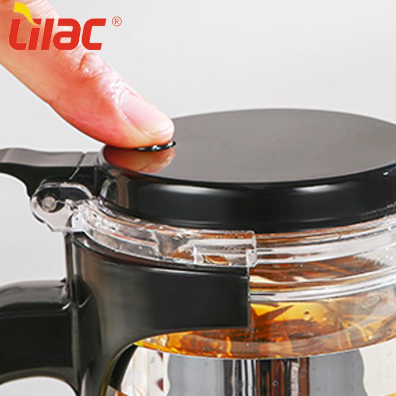 Заварник для чая Lilac S13 проливного типа типод 800 мл (27685263) - фото 5