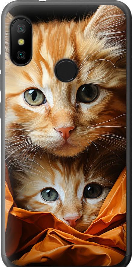 Чехол на Xiaomi Mi A2 Lite Котики 2 (5664u-1522-42517)