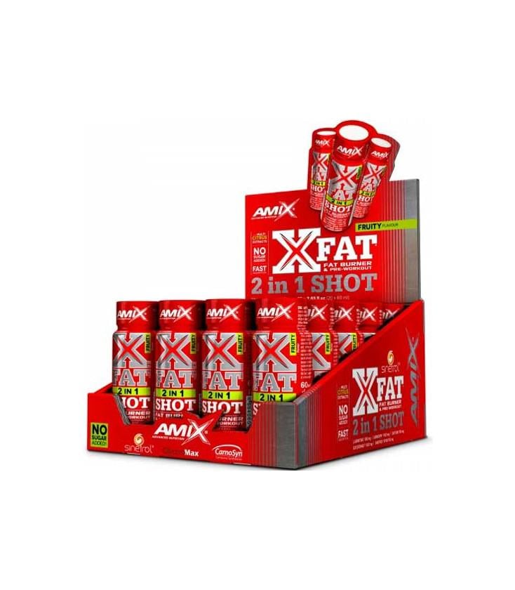 Жиросжигатель XFat 2in1 SHOT Fruity 60 мл (00000035519) - фото 2