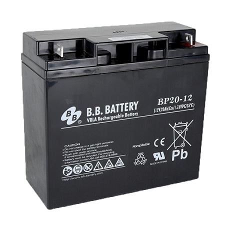 Акумулятор для ДБЖ B.B. Battery BP 20-12 12 В 20 Ач (20585386) - фото 1