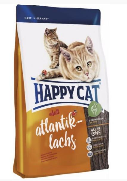 Сухой корм Happy Cat Indoor Atlantik-Lachs для взрослых котов с лососем 0,3 кг (1486726423)