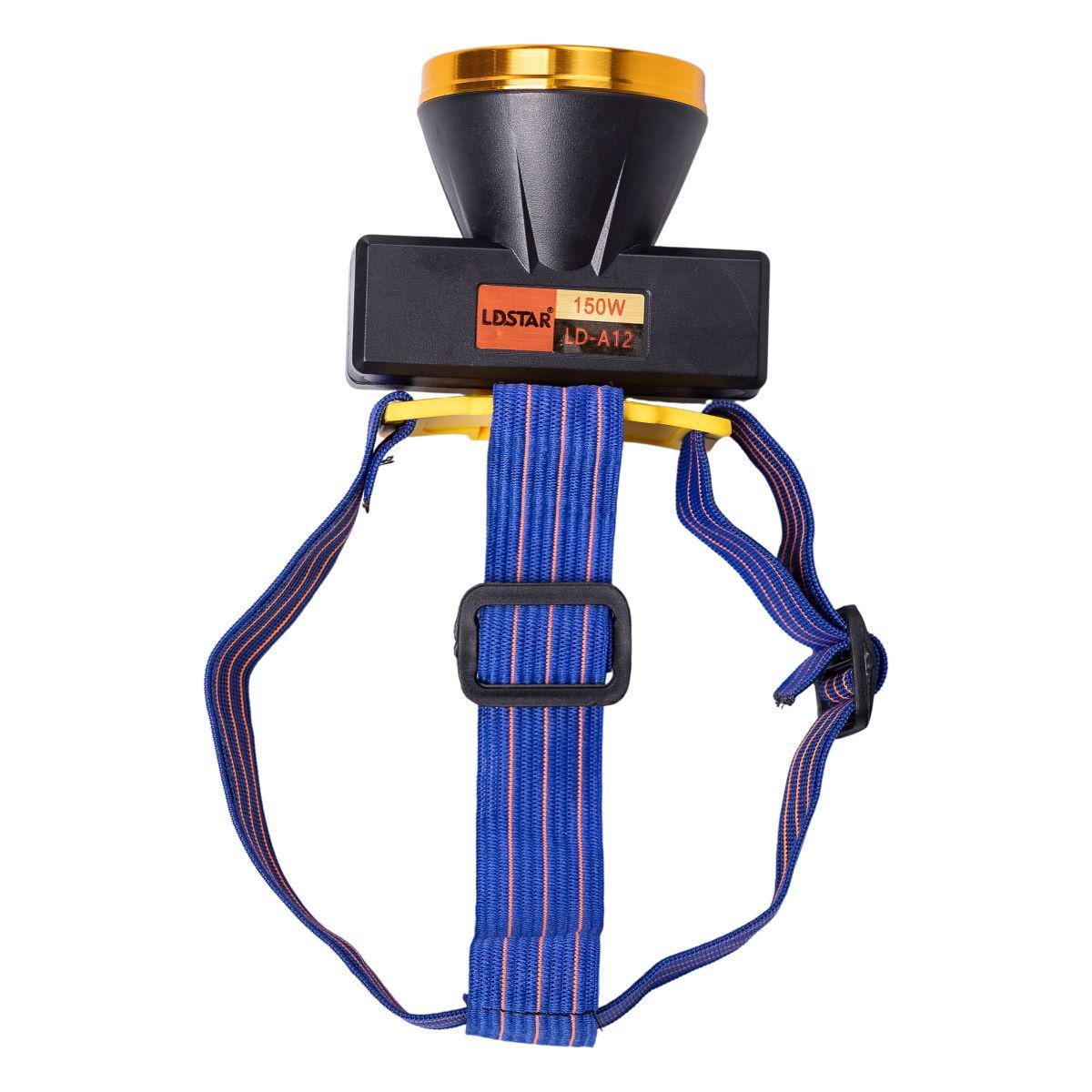 Налобный фонарь аккумуляторный LED 3 режима работы 7х7х5 см (HP-JG-2)