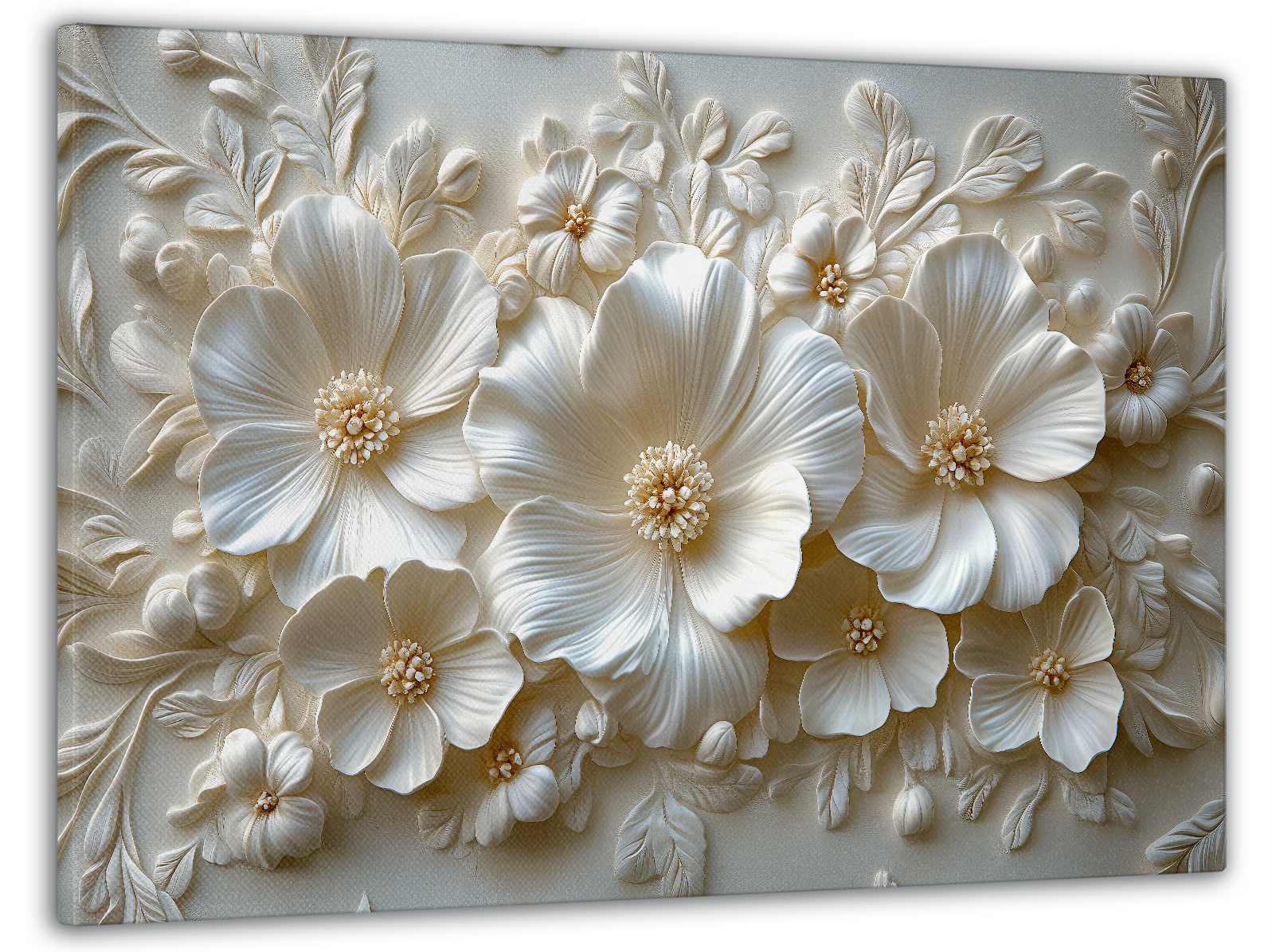 Картина на полотні Mako квітковий рельєф 60x100 см (MK10611)