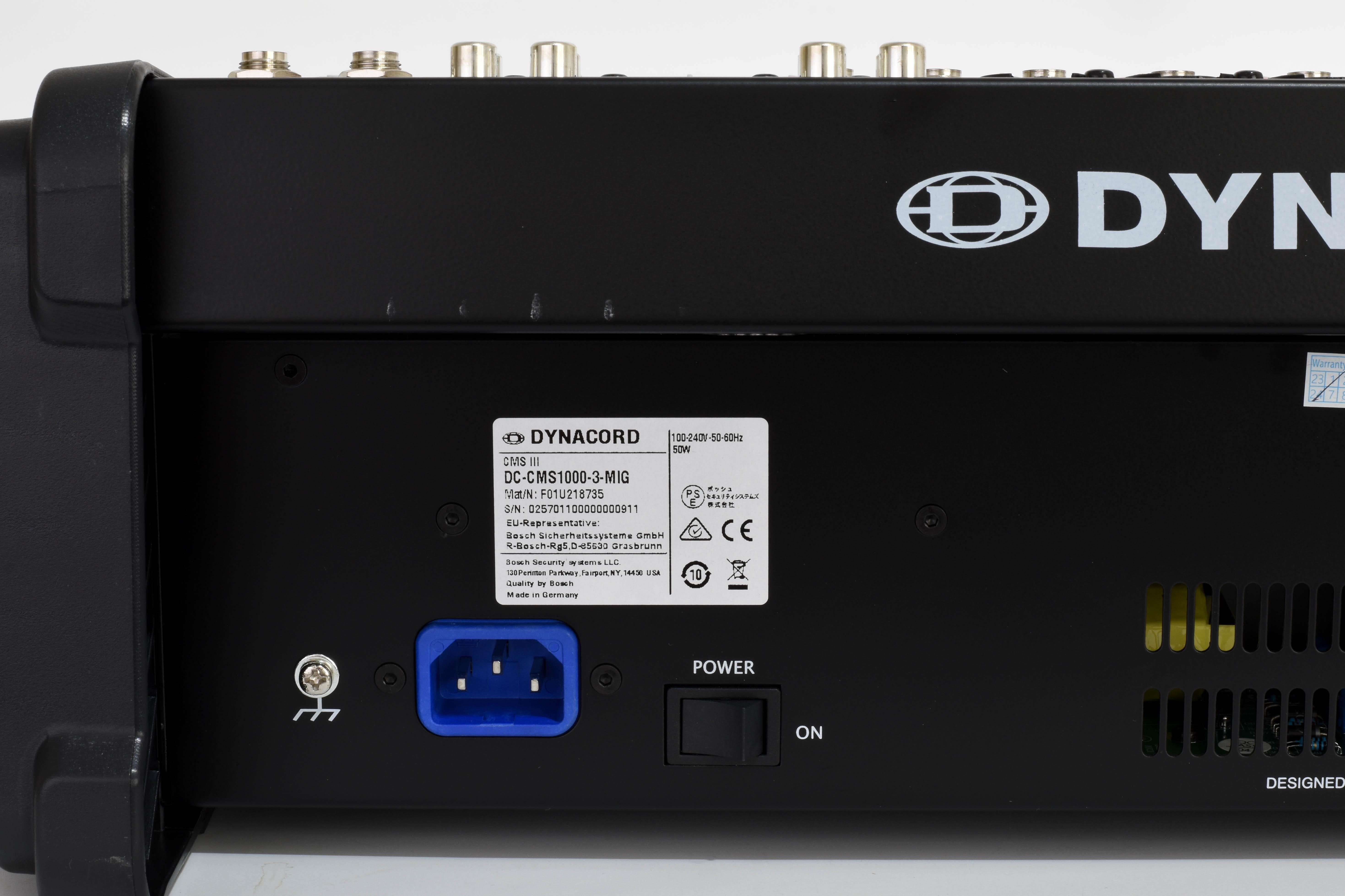 Мікшерний пульт пасивний DYNACORD CMS 1000-3 (0109) - фото 6