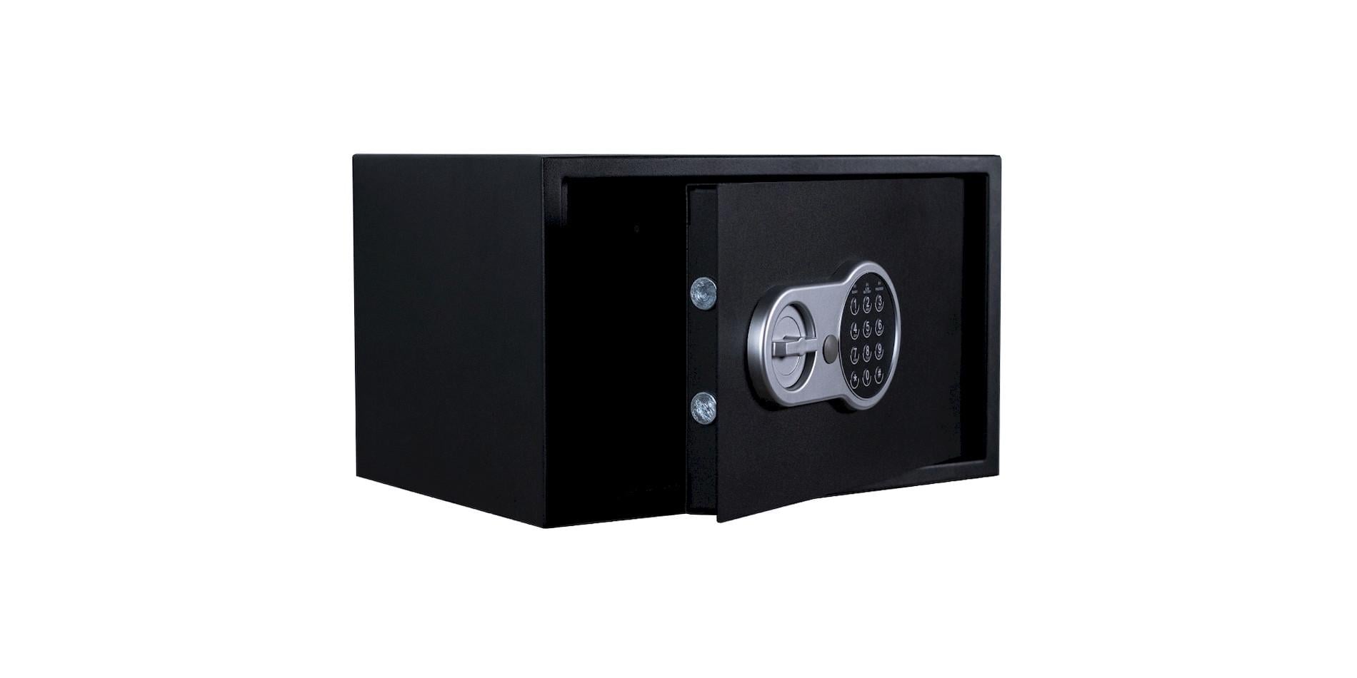 Сейф електронний для документів Levmetal СД-385ез металевий з кодовим замком 235x385x270 мм Чорний (150-119-000006546)