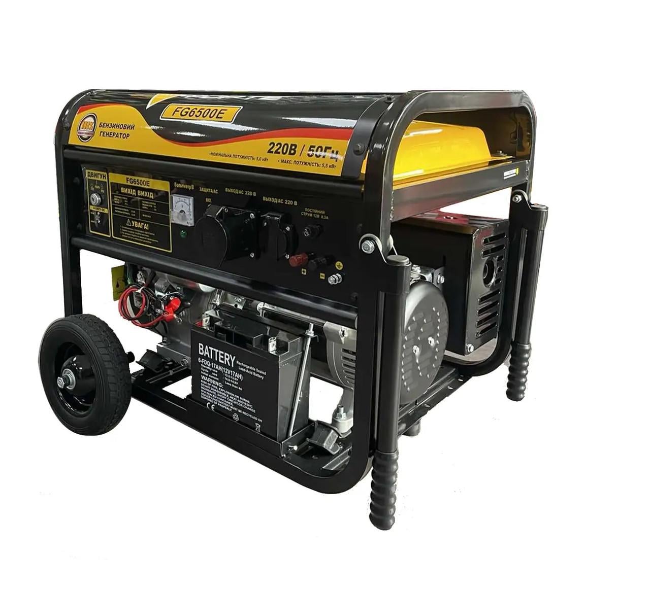 Генератор бензиновый Forte FG6500Е 5 кВт 25 л 86 кг (44907)