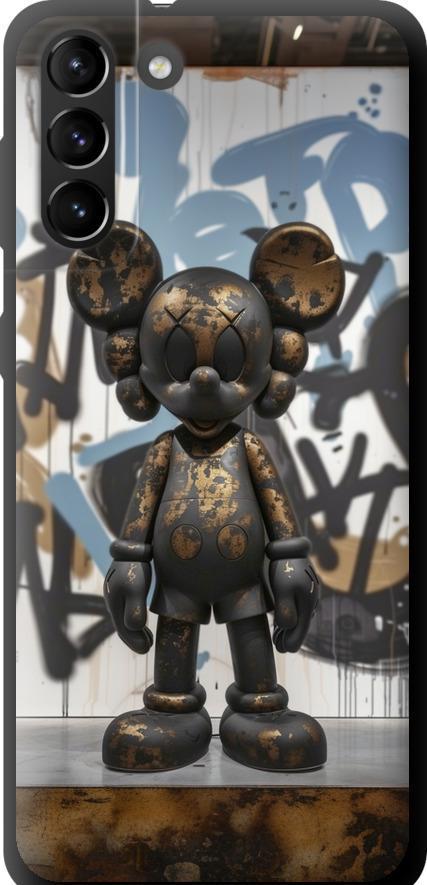 Чехол на Samsung Galaxy S21 Plus Bronze kaws v2 (6098b-2115-42517)