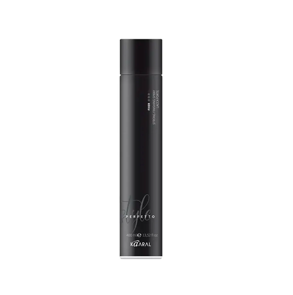 Лак для волосся захисний сильної фіксації Kaaral Style Perfetto Fixer Strong Finishing Spray 400 мл