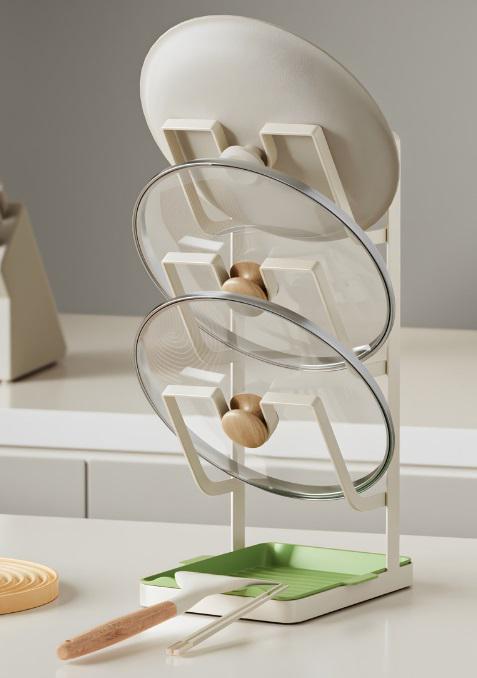 Підставка для кришок 14822 13х18х33,5 см Зелений (4996635) Підставка для кришок 14822 13х18х33,5 см Зелений (4996635)