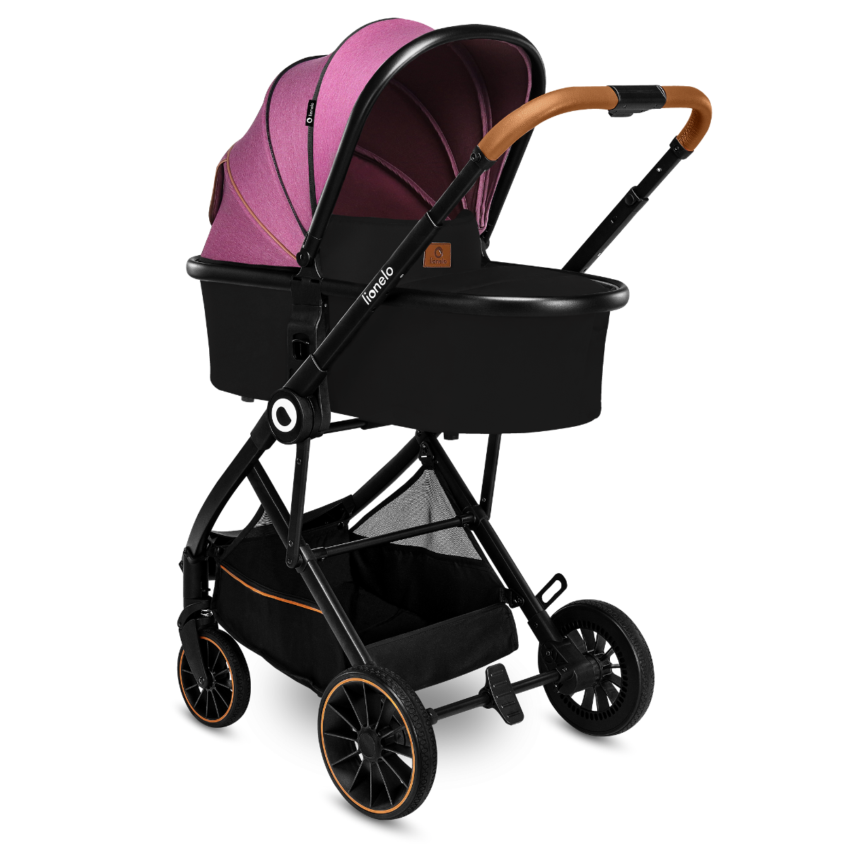 Коляска 3в1 Lionelo Riya Pink Violet 34573928 (14986221)