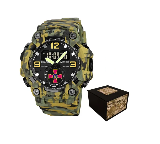 Наручные часы Awarder 003 ЗСУ Camo Green